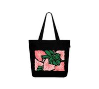 Eco Right Grande borsa in tela per le donne, con tasca interna, borsa riutilizzabile con cerniera per la scuola, il lavoro, la spesa, la borsa da spiaggia