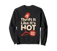 Eco Thrift Life Rivenditore Vintage Stile Sostenibile Hustle Felpa
