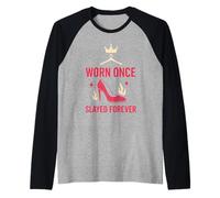 Eco Thrift Life Rivenditore Vintage Stile Sostenibile Hustle Maglia con Maniche Raglan
