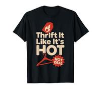 Eco Thrift Life Rivenditore Vintage Stile Sostenibile Hustle Maglietta