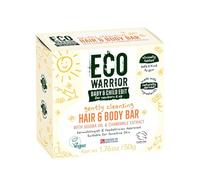 Eco Warrior Baby & Child Edit - Barretta detergente per capelli e corpo, 50 g