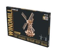 Eco Wood Art EWA213 Modello 3D in Legno - Mulino a Vento