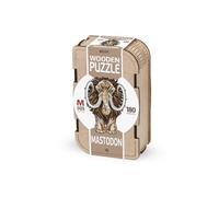 Eco Wood Art EWA232 Puzzle da 180 Pezzi Sagomato in Legno - Mastodonte (M) con B