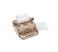EWA Eco-Wood-Art - “TYPEWRITER” - Puzzle 3D in legno - Rompicapo per adulti e adolescenti - da montare senza colla - 453 pezzi