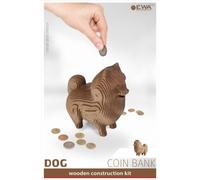 Eco Wood Art EWA378 Salvadanaio - Cagnolino