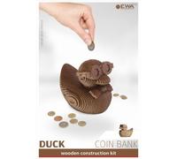 Eco Wood Art EWA381 Salvadanaio - Anatra