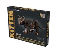 Eco Wood Art EWA385 Modello 3D in Legno - Gattino Nero