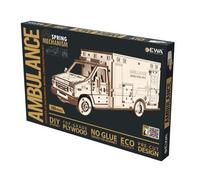 Eco Wood Art EWA401 Modello 3D in Legno - Ambulanza