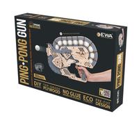 Eco Wood Art EWA418 Modello 3D in Legno - Pistola Ping-Pong