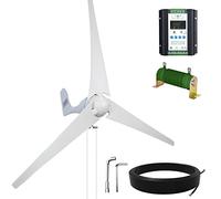 ECO-WORTHY 400W 12V generatore eolico kit di potenza con 20A 12/24V regolatore di carica ibrido per marine/famiglia/ibrido solare sistemi di energia eolica
