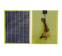 Eco-Worthy, Kit con pannello solare epossidico portatile da 12 V, 20 W, modulo solare con controller PWM da 10 A