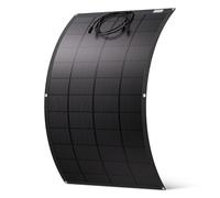 ECO-WORTHY Pannello Solare Flessibile da 200W,Materiale ETFE 18BB Monocella 25% Alta Conversione per Balcone, Camper, Barca, Tetto, Campeggio, Casa, Yacht, Superfici irregolari