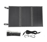 ECO WORTHY Pannello Solare,Pannello Solare Portatile Multiporta Efficiente,Pannello Solare Pieghevole Sicuro e Affidabile,per Centrale Elettrica Portatile, Power Bank