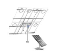 ECO-WORTHY Supporto Solar Tracker Dual-axis Pro per Generare un Ulteriore 40% di Potenza con Regolatore di Carica Tracker, Kit Completo di Supporto Solare per Modulo Solare in Cortile e Giardino