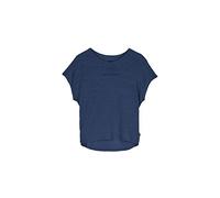 Ecoalf ANIALF T-Shirt Woman Maglietta Donna, Blue Indigo, 000S
