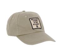 Ecoalf Patchalf Because M - cappellino - uomo Light Brown man Vegan,Cotone Organico/Biologico