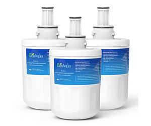EcoAqua EFF-6011A Filtro Acqua Frigo compatibile con Samsung DA29-00003G, HAFCU1/XAA, HAFIN2/EXP, DA97-06317A, DA29-00003A, DA29-00003B, APP100/1, DA61-00159, SGF-DSB20, WSS-1 (3)