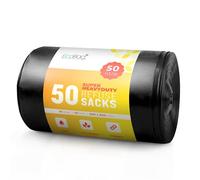 EcoBag - Sacchi per rifiuti extra forti e resistenti, riciclabili, resistenti alle perdite, ecologici, durevoli, per uso domestico e commerciale, 35 micron / 50 l