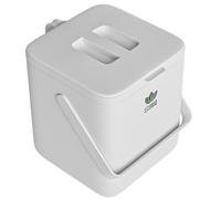 EcoBio Pattumiera biologica da cucina, secchio per compost da 7 l, con filtro e manico, lavabile in lavastoviglie, controllo degli odori, filtro rimovibile, compostiera da cucina per rifiuti biologici