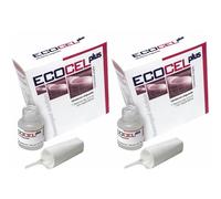 ECOCEL® Plus Idrolacca Ungueale 2x3,3 ml Smalto per unghie a base di p