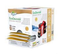 EcoDescalk Decalcificante Macchina Caffè Ecologico 10 Bustine Monodose Polvere A