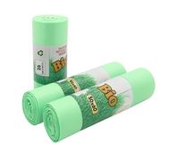 ecodrinks - 60 Sacchi Raccolta Umido e Organico Biodegradabili e compostabili Grammatura Media - Uso Domestico, Ufficio e Attività Commerciali- 50x60