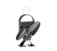 Ecofan® AirDeco I, Superior Performance Stove Fan, Heat Powered, Contemporary Style. Low Start Temperature, 160CFM Black Blade, Mid-Sized