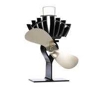 Ecofan UltrAir - Ventola per stufa alimentata a calore, potente design classico, ad alte prestazioni, perfetta per stufe a legna, 125 CFM, circola l'aria calda in modo efficiente e riduce i costi del