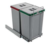 Elletipi PF01 44B2 Pattumiera Differenziata Estraibile per Base