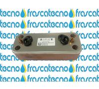 ECOFLAM SCAMBIATORE SANITARIO 16 PIASTRE CON GUARNIZIONI 65104333