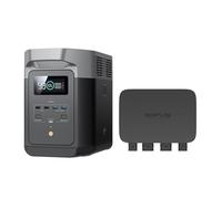 EcoFlow Caricabatterie per alternatore da 800 W 3 in 1 con DELTA 2, caricabatterie CC-CC rapido, mantenitore di carica della batteria del veicolo e avviatore di emergenza, carica 1kWh in 1,3 ore