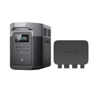 EcoFlow Caricabatterie per alternatore da 800W 3 in 1 con DELTA 2 MAX, caricabatterie CC-CC rapido, mantenitore di carica della batteria del veicolo e avviatore di emergenza, carica 2kWh in 2,6 ore