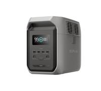 EcoFlow Centrale Elettrica Portatile DELTA 3 1500, batteria LFP da 1536 Wh, ricarica completa in 1,5 ore, 1800 W (3.600 W in sovratensione), generatore solare per backup domestico, emergenza, camper