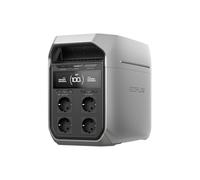 EcoFlow Centrale elettrica portatile DELTA 3 Plus, 1024Wh batteria LFP, ricarica completa in 56 min, uscita fino a 1800W, per backup domestico, interruzioni di corrente e campeggio