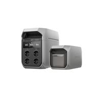 EcoFlow Centrale elettrica portatile DELTA 3 Plus con batteria aggiuntiva, capacità 2 kWh di alimentazione di emergenza espandibile per campeggio, emergenze domestiche e camper