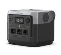 ECOFLOW Centrale Elettrica Portatile RIVER 2 Pro, Batteria LiFeP04 da 768 Wh, Ricarica rapida in 70 min, 3 prese CA da 800 W, Generatore solare per campeggio/camper