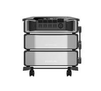 EcoFlow DELTA Pro Ultra Powerstation 12kWh, DELTA Pro Ultra con batteria supplementare, uscita AC 6 900 W, espandibile a 30 kWh, batteria LFP, monitoraggio app, generatore solare per casa, emergenze