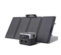 ECOFLOW generatore solare RIVER 2 MAX con 160W pannello solare, 512Wh centrale elettrica portatile con batteria LiFeP04, ricarica rapida in 1 ora, per emergenza/campeggio/casa
