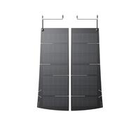 ECOFLOW HeatGuard Pannello solare 256 W, celle tipo N con efficienza del 25%, isolamento termico superiore a 10 °C, resa fino a 1,3 kWh al giorno, impermeabilità IP68, 2 × 128 W pellicola solare per