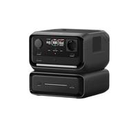 EcoFlow RIVER 3 Max (RIVER 3 Plus & EB300) Centrale elettrica portatile - Batteria LFP 572Wh, uscita 1200W, <10 ms UPS, connessione wireless, generatore solare per campeggio e camper
