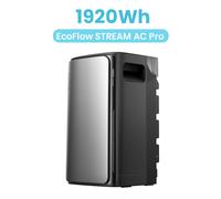 EcoFlow STREAM AC Pro kit solaire avec batterie 1,92 kWh LiFePO4 Controllo APP