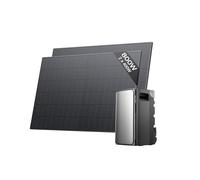 ECOFLOW STREAM Max batteria da 1,92 kWh per kit fotovoltaico, ingresso solare 2,8kW (2 MPPT), 2 porte CA fino da 2300 W, microinverter, espandibile a 11.52 kWh, controllo intelligente tramite AI
