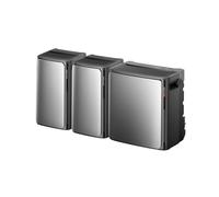 ECOFLOW STREAM Ultra X e 2 x AC Pro 7,68 kWh, centrale elettrica da balcone con memoria, 4 ingressi solari MPPT, doppi collegamenti CA da 2300 W, 6000 cicli, controllo AI intelligente