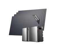 ECOFLOW STREAM Ultra X e AC Pro 5,76 kWh da balcone con memoria 1800 W, set completo con pannello solare da 4 × 450 W, 4 MPPT, 2300 W Dual AC, espandibile fino a 21 kWh, Smart AI