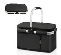 Ecofocet Grande Cestino Picnic Pieghevole, Cestino Termico Portatile