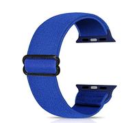 Ecogbd Cinturino di ricambio elastico compatibile con Apple Watch 38mm,40mm,41mm,42mm,44mm,45mm,49mm, cinturino in morbido Nylon per iWatch serie 9,8,7,6,5,4,3,2,1,SE per uomo e donna