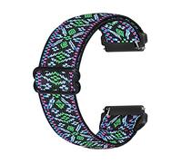 Ecogbd Cinturino di ricambio elastico compatibile con cinturino Fitbit Versa/cinturino Fitbit Versa Lite/cinturino Fitbit Versa 2, cinturini in nylon tessuto morbido per donna uomo (Boemia g)