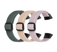 Ecogbd Cinturino di ricambio Elastico compatibile con Fitbit Charge 3/3 SE, Fitbit Charge 4/4 SE, Cinturini Sportiva in Tessuto di Nylon Traspirante Morbida e Regolabile per Donna Uomo