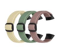 Ecogbd Cinturino di ricambio Elastico compatibile con Fitbit Charge 3/3 SE, Fitbit Charge 4/4 SE, Cinturini Sportiva in Tessuto di Nylon Traspirante Morbida e Regolabile per Donna Uomo
