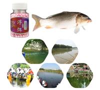 EcoGleam 170 pcs Foam Beads Floating Floats for Carp Fishing Yellow